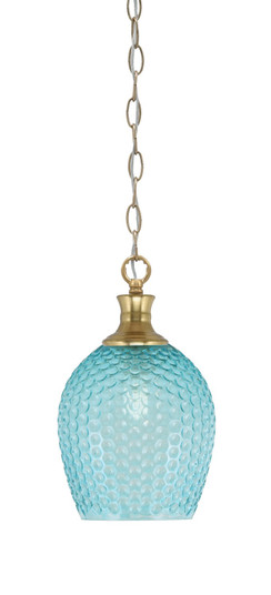 Zola One Light Pendant in New Age Brass (200|96-NAB-4905)