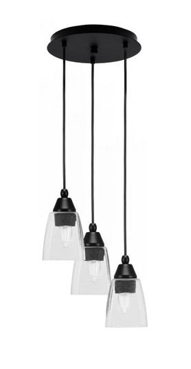 Array Three Light Pendalier in Brushed Nickel (200|1818-MB-461)