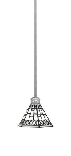 Edge One Light Mini Pendant in Brushed Nickel (200|1151-BN-9105)