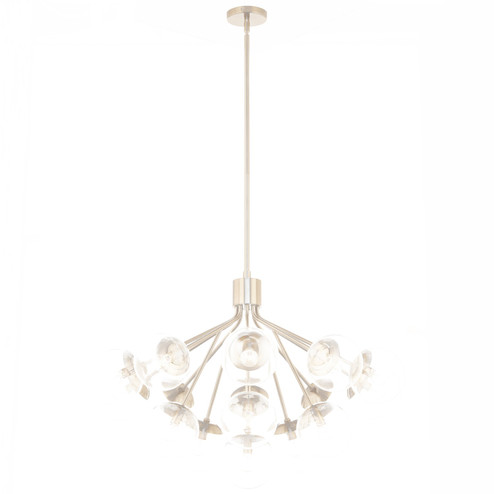 Silvarious 16 Light Chandelier Convertible in Champagne Bronze (12|52702CPZCLR)