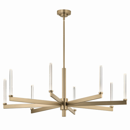 Sycara LED Chandelier in Champagne Bronze (12|52668CPZ)