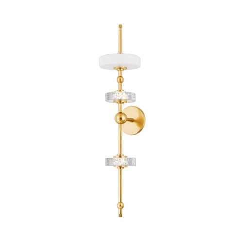 Maynard LED Wall Sconce in Aged Brass (70|8130-AGB)