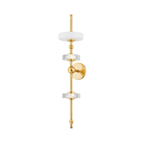Maynard LED Wall Sconce in Aged Brass (70|8130-AGB)