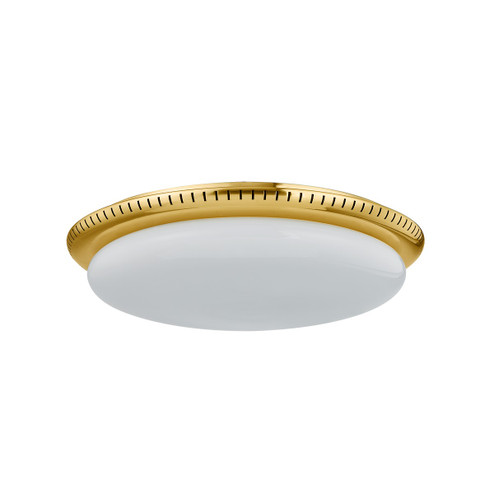 North Castle LED Flush Mount in Aged Brass (70|3118-AGB)