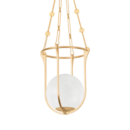 Verbank One Light Lantern in Vintage Gold Leaf (70|1614-VGL)