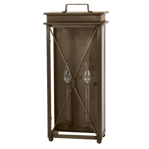 Glidden Two Light Wall Sconce in Dark Antique Brass (196|11841-DAB-LT2-CLR)