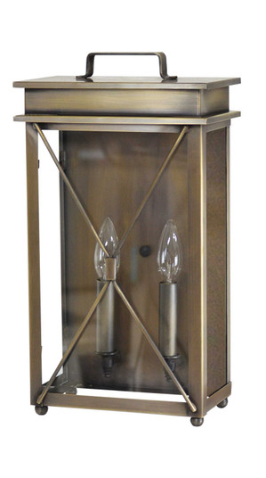 Glidden Two Light Wall Sconce (196|11821-DAB-LT2-CLR)