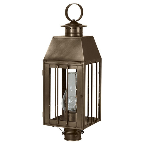 Nottingham One Light Post Mount in Dark Antique Brass (196|11753-DAB-CIM-CSG)