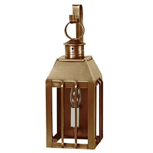 Nottingham One Light Wall Sconce in Antique Brass (196|11711-AB-LT1-CLR)