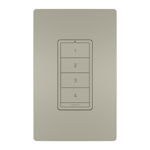radiant Wireless Smart Scene Controller with Netatmo in Nickel (246|WNRCB40NI)