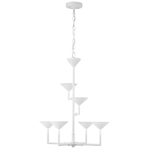 Eleanor LED Chandelier in Plaster White (268|JN 5170PW)