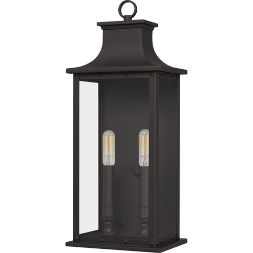 Abernathy Two Light Outdoor Wall Mount in Matte Black (10|ABY8408MBK)