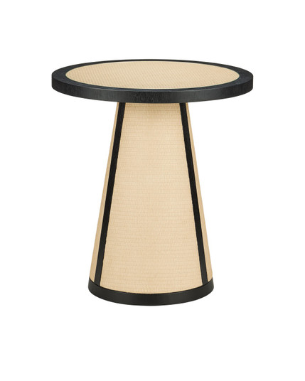 Deanna Accent Table in Ivory/Black/Clear (142|3000-0303)