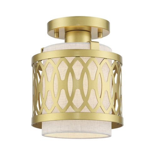 Vistaview One Light Semi-Flush Mount in Soft Gold (107|53431-33)