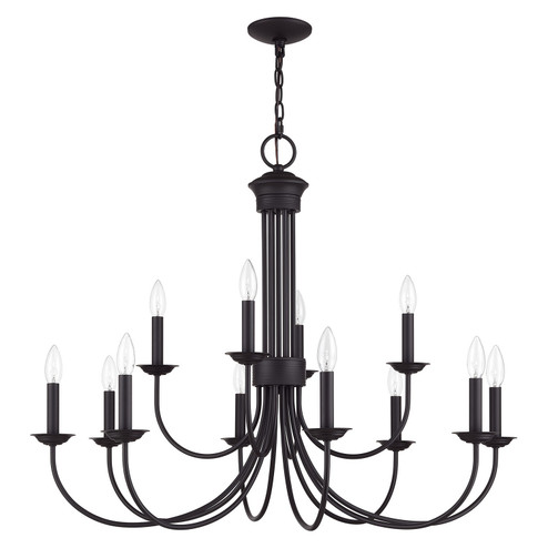 Estate 12 Light Chandelier in Bronze (107|42680-07) Estate 12 Light Chandelier in Bronze (107|42680-07)