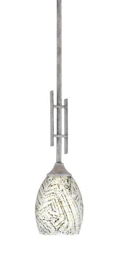 Uptowne One Light Mini Pendant in Aged Silver (200|320-AS-5054)