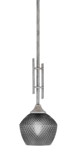 Uptowne One Light Mini Pendant in Aged Silver (200|320-AS-4622)