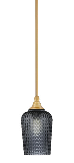 Stem One Light Mini Pendant in New Age Brass (200|23-NAB-4252)