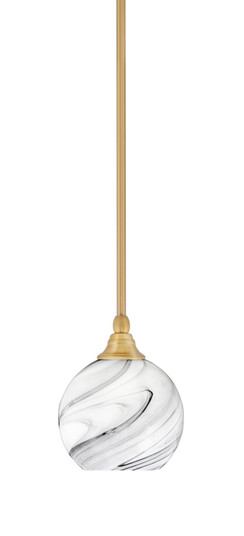 Stem One Light Mini Pendant in New Age Brass (200|23-NAB-4109)