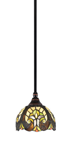 Stem One Light Mini Pendant in Black Copper (200|23-BC-9945)
