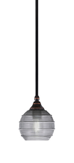 Stem One Light Mini Pendant in Black Copper (200|23-BC-5112)