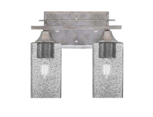 Uptowne Two Light Bath Bar in Aged Silver (200|132-AS-542)