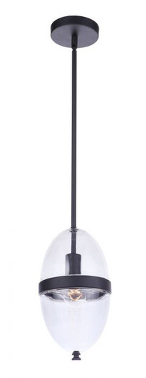 Sivo One Light Outdoor Pendant in Midnight (46|ZA3511-MN)