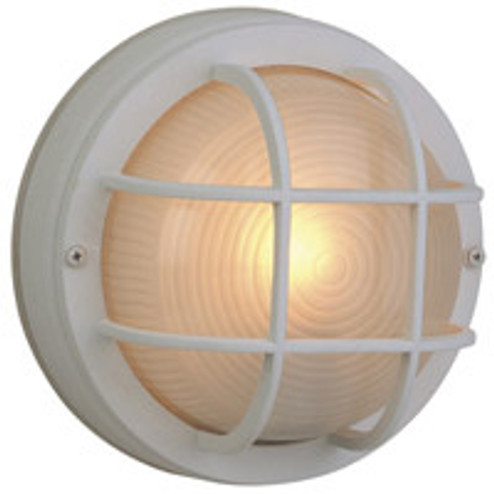 Bulkheads Oval and Round One Light Flushmount in Textured White (46|Z394-TW)