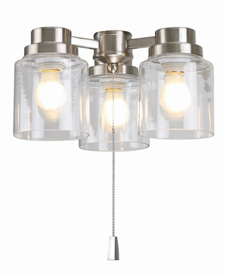 Light Kit-Armed LED Ceiling Fan Light Kit in Brushed Polished Nickel (46|LK301102-BNK-LED)