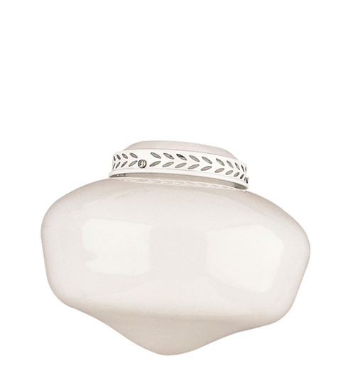 4'' Glass Glass in White (46|K068)