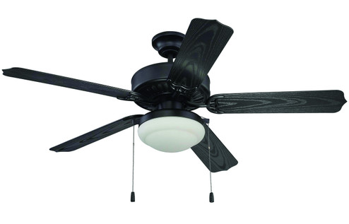 Enduro Plastic with Light Kit 52'' Ceiling Fan in Matte Black (46|END52MBK5PC1)