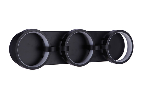 Context LED Vanity in Flat Black (46|59303-FB-LED)