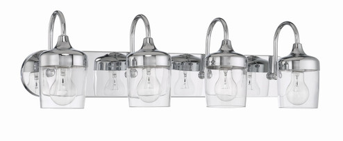 Wrenn Four Light Vanity in Chrome (46|58104-CH)