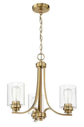 Bolden Three Light Chandelier in Satin Brass (46|50523-SB)