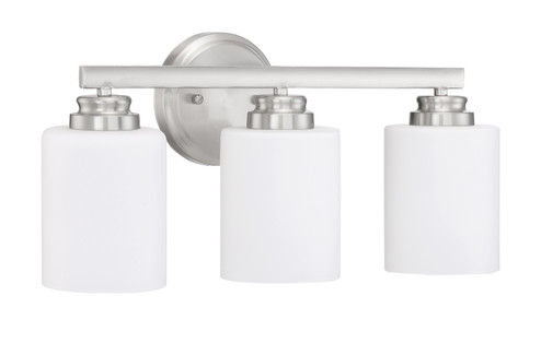 Bolden Three Light Vanity in Brushed Polished Nickel (46|50503-BNK-WG)