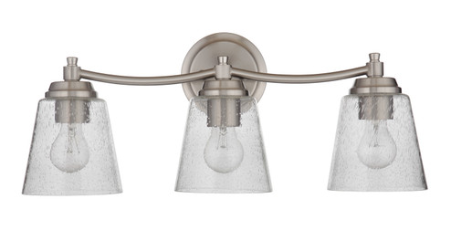 Tyler Three Light Vanity in Brushed Polished Nickel (46|50203-BNK) Tyler Three Light Vanity in Brushed Polished Nickel (46|50203-BNK)