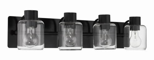 Rori Four Light Vanity in Flat Black (46|17728FB4) Rori Four Light Vanity in Flat Black (46|17728FB4)