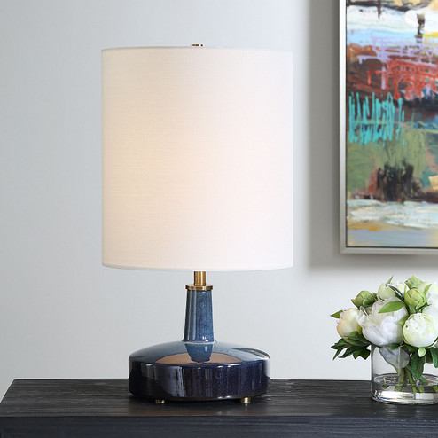 Abyss One Light Table Lamp in While Brass (52|30364-1)