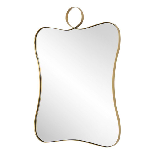 Talia Mirror in Antique Brass (52|09974)