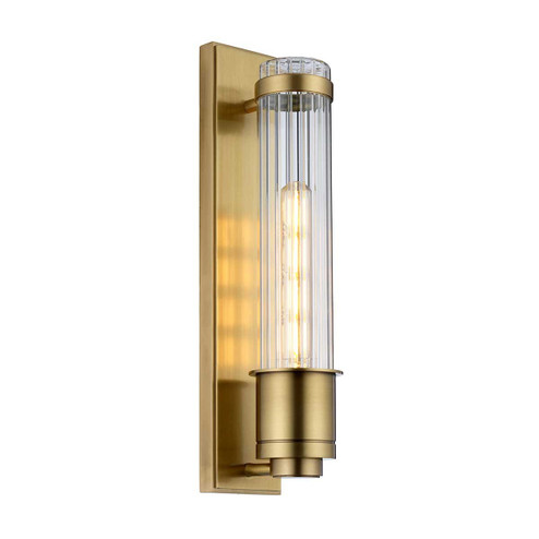 Wellington One Light Bath in Aged Brass (175|BB-WELLINGTON-AB)