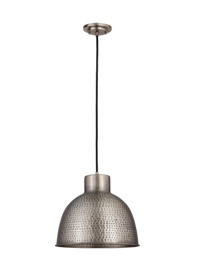 Charita One Light Pendant in Antique Pewter (405|650-1P-AP-14)