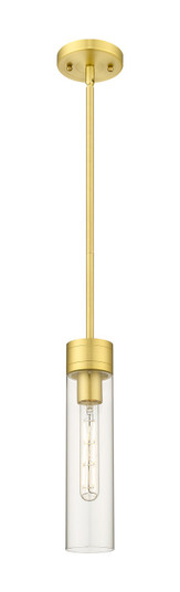 Downtown Urban One Light Mini Pendant in Satin Gold (405|617-1S-SG-G617-11CL)
