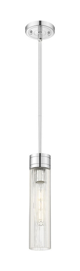 Downtown Urban One Light Mini Pendant in Polished Chrome (405|617-1S-PC-G617-11SCL)