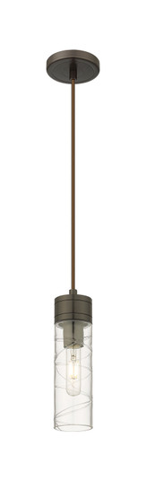 Downtown Urban One Light Mini Pendant in Oil Rubbed Bronze (405|617-1P-OB-G617-8DE)