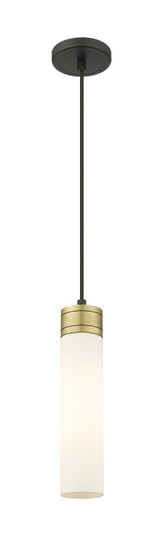 Downtown Urban One Light Mini Pendant in Black Antique Brass (405|617-1P-BAB-G617-11SWH)