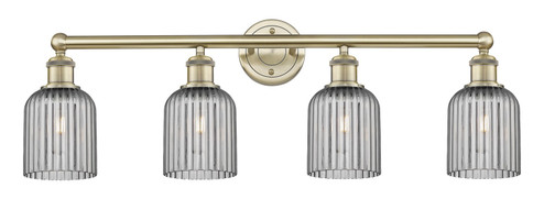 Edison Four Light Bath Vanity in Antique Brass (405|616-4W-AB-G559-5SM)