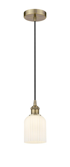 Edison One Light Mini Pendant in Antique Brass (405|616-1P-AB-G559-5GWH)