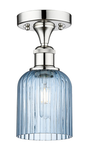 Edison One Light Semi-Flush Mount in Polished Chrome (405|616-1F-PC-G559-5BL)