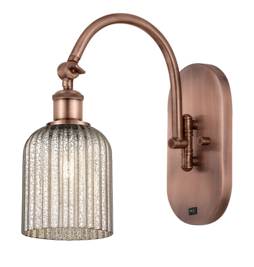 Ballston One Light Wall Sconce in Antique Copper (405|518-1W-AC-G559-5ME)