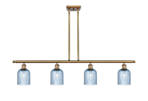 Ballston Four Light Island Pendant in Brushed Brass (405|516-4I-BB-G559-5BL)